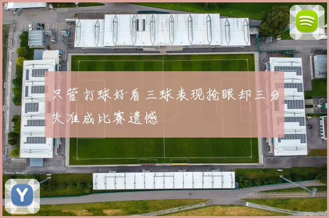 只管打球好看三球表现抢眼却三分失准成比赛遗憾